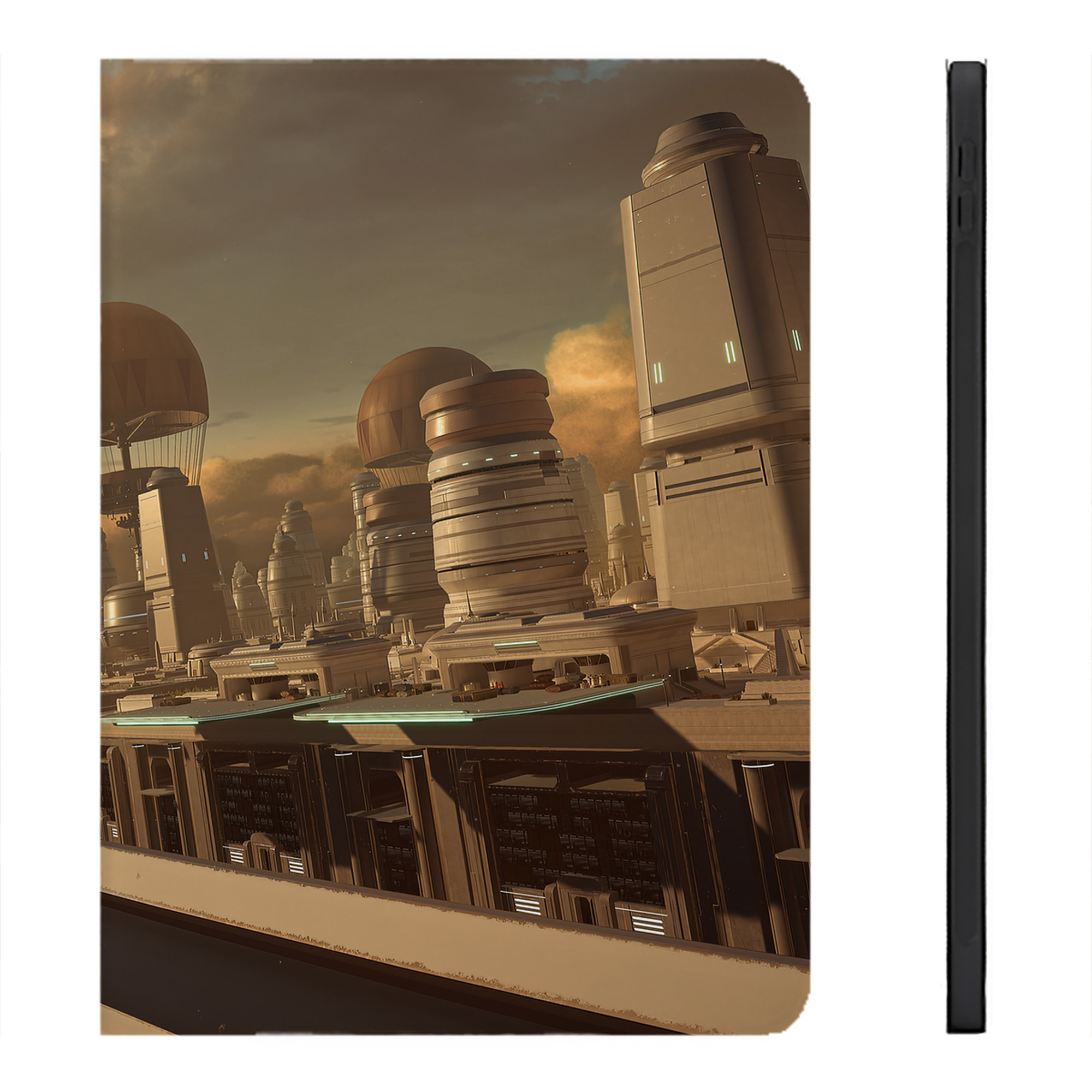 （画像用） スター・ウォーズ Star Wars IPadケース ペンホルダー付き ブックスタイルデザイン